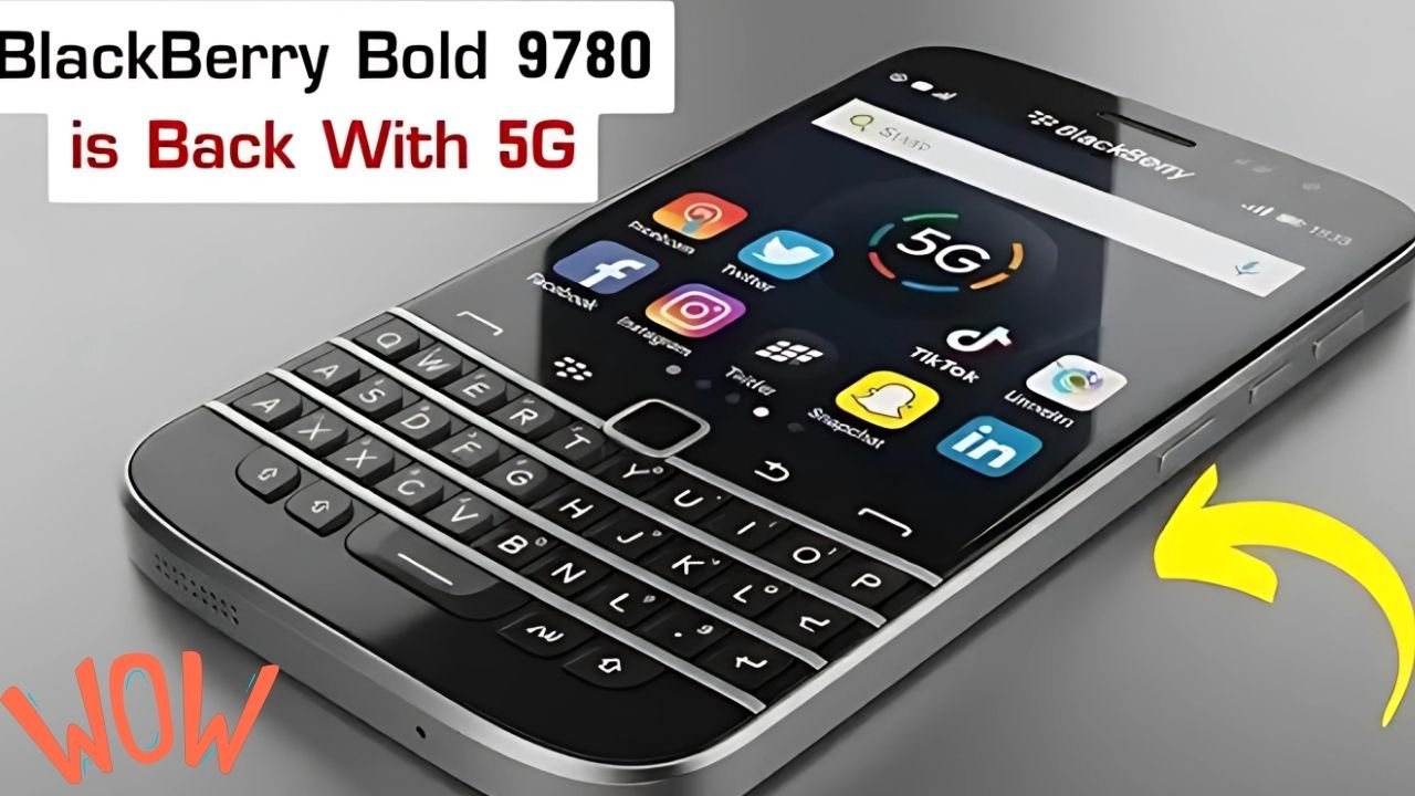 Blackberry Bold 9780 phone