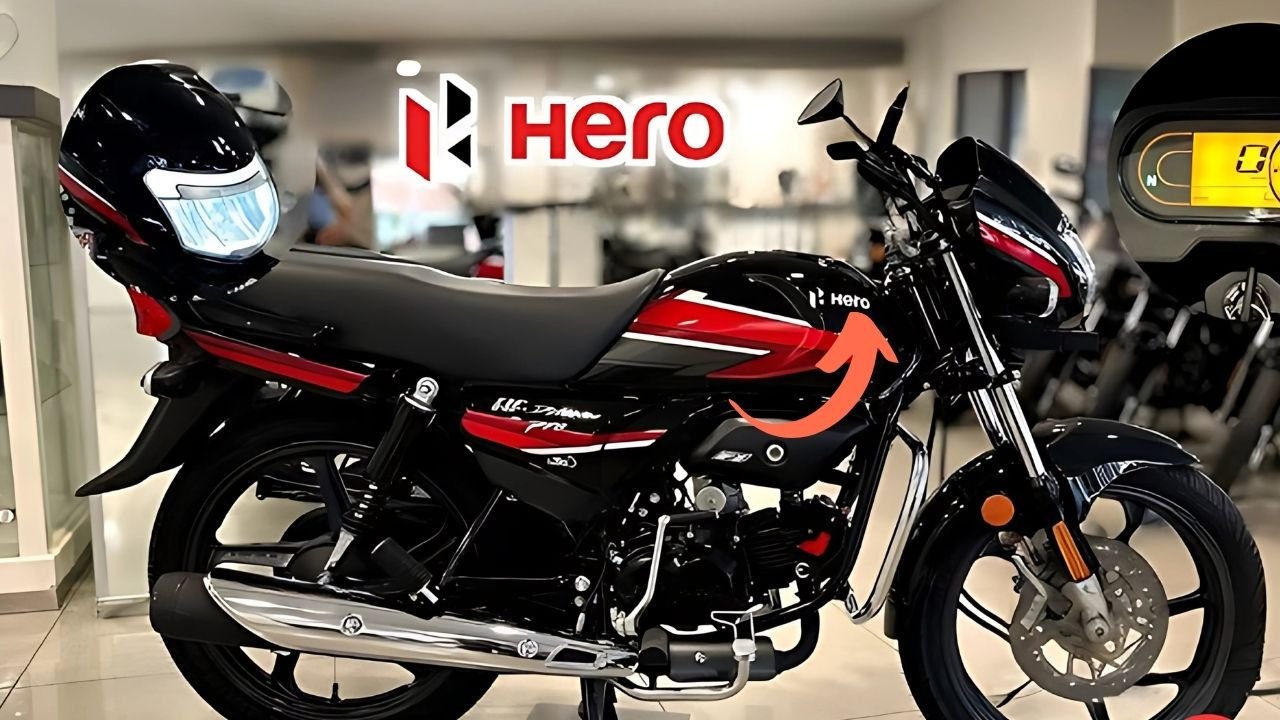 Hero HF Deluxe pro bike