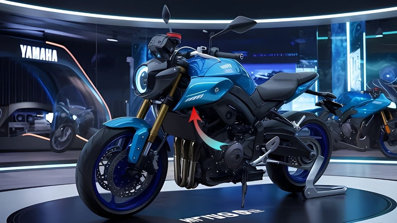 Yamaha MT-07 bike